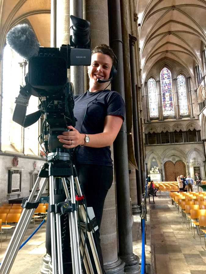 Television camera work by Kerren Marshall, Behind The Lens Ltd
